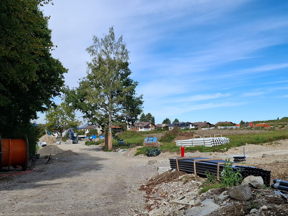 Bauen hinterm Schloß